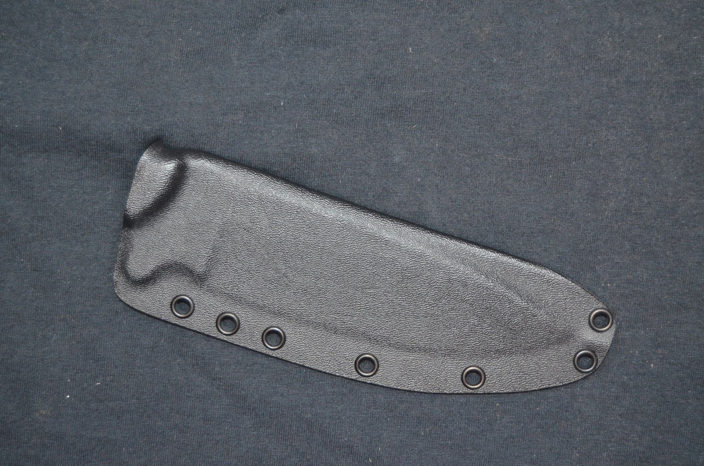 TOPS KNIVES SILENT HERO BLACK FOLD OVER CUSTOM KYDEX SHEATH BY RED HILL SHEATHS