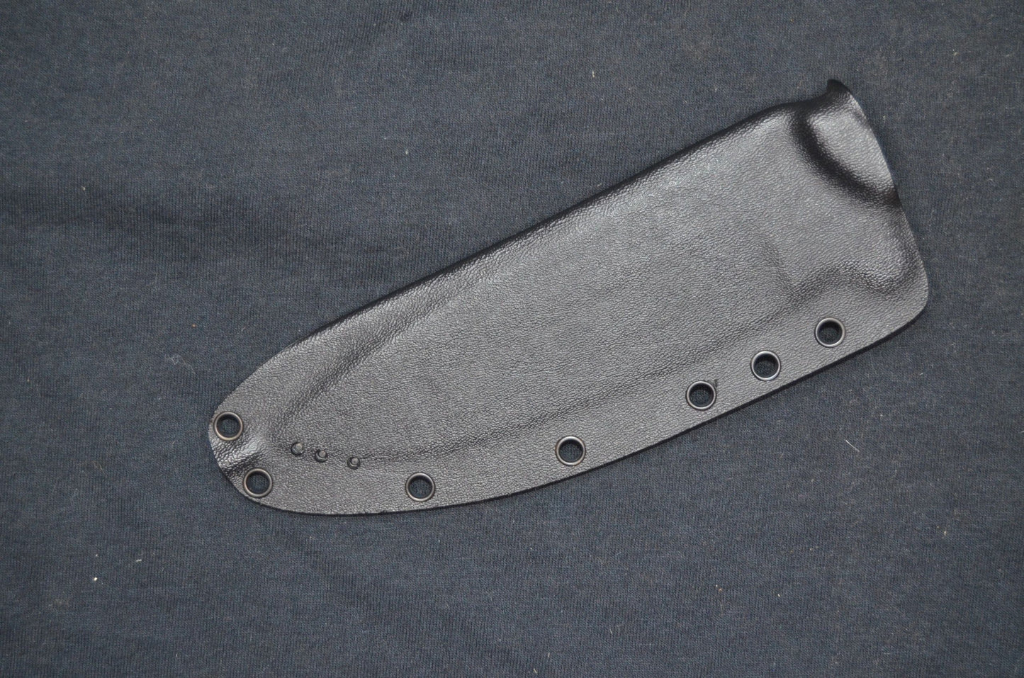TOPS KNIVES SILENT HERO BLACK FOLD OVER CUSTOM KYDEX SHEATH BY RED HILL SHEATHS
