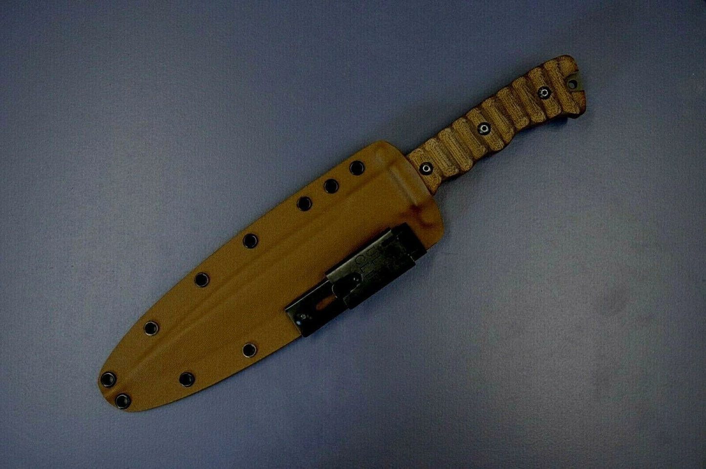 TOPS KNIVES WILD PIG HUNTER CUSTOM KYDEX NEXT CAMO BONZ SHEATH BY RED HILL SHEATHS **NO KNIFE*