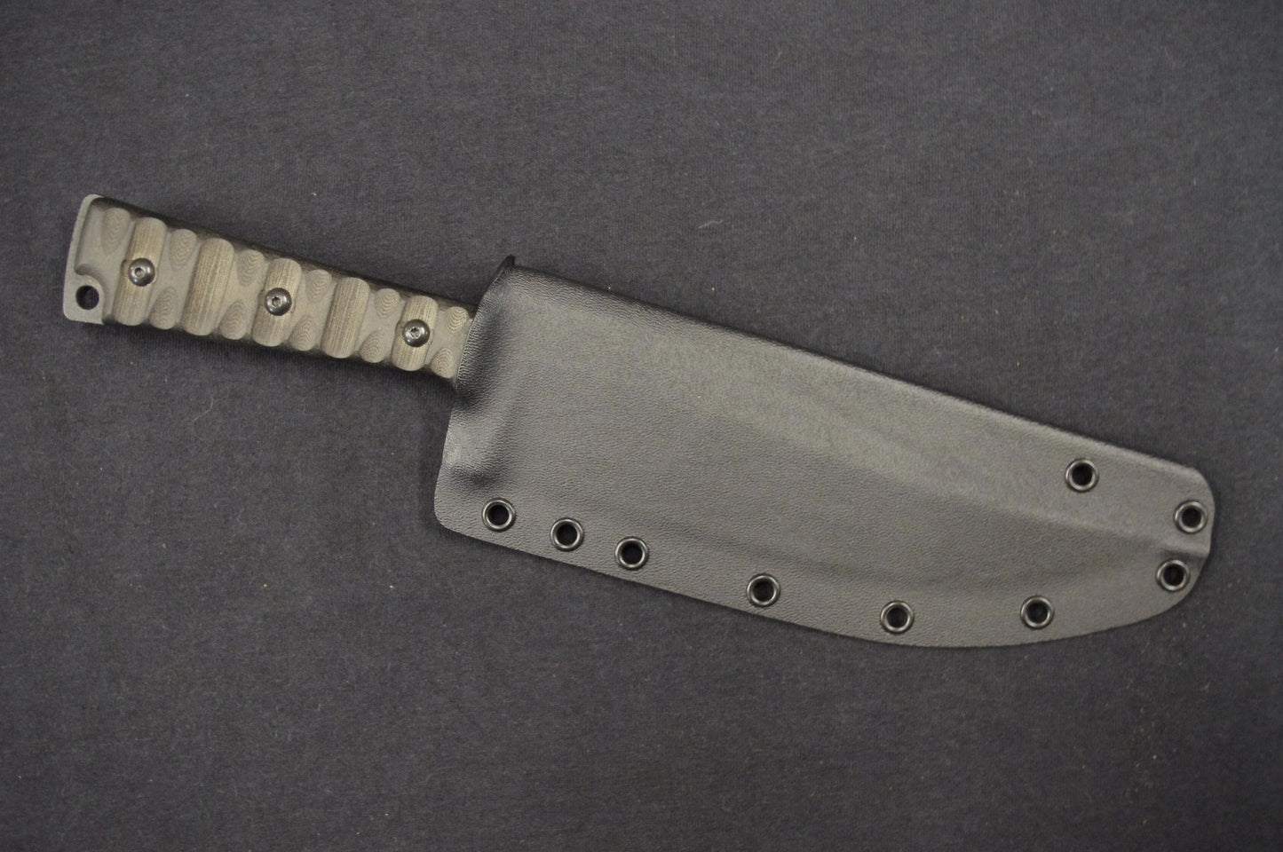TOPS KNIVES PRATHER WAR BOWIE CUSTOM KYDEX SHEATH BY RED HILL SHEATHS (KNIFE NOT INCLUDED)