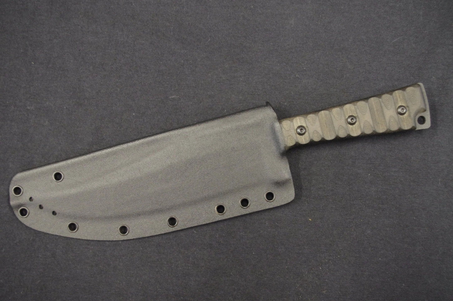 TOPS KNIVES PRATHER WAR BOWIE CUSTOM KYDEX SHEATH BY RED HILL SHEATHS (KNIFE NOT INCLUDED)