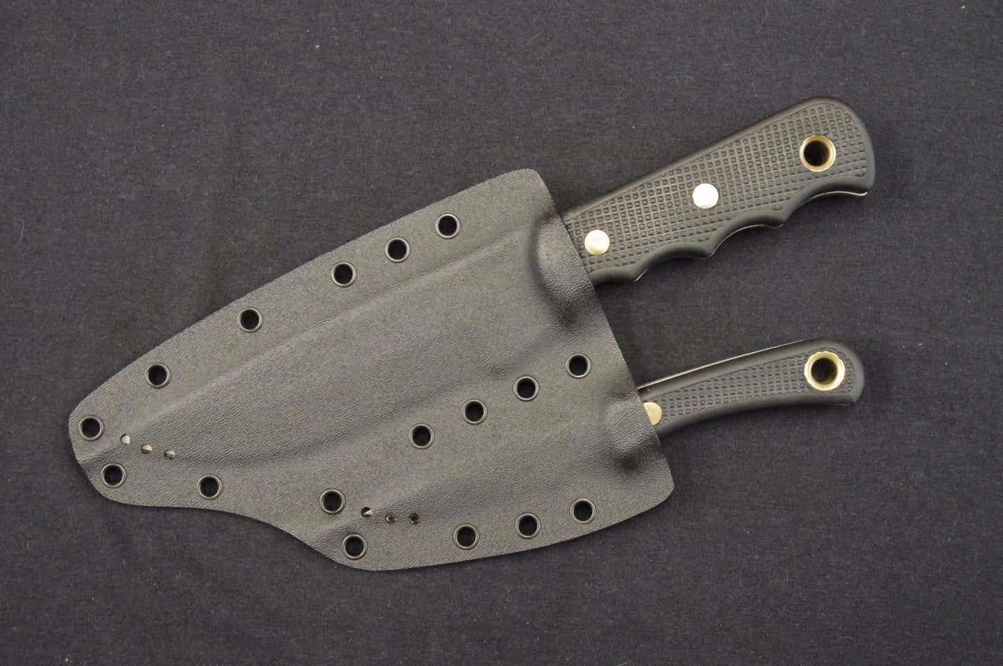 KNIVES OF ALASKA BUSH CAMP & CUB BEAR COMBO CUSTOM KYDEX SHEATH BY RED HILL SHEATHS