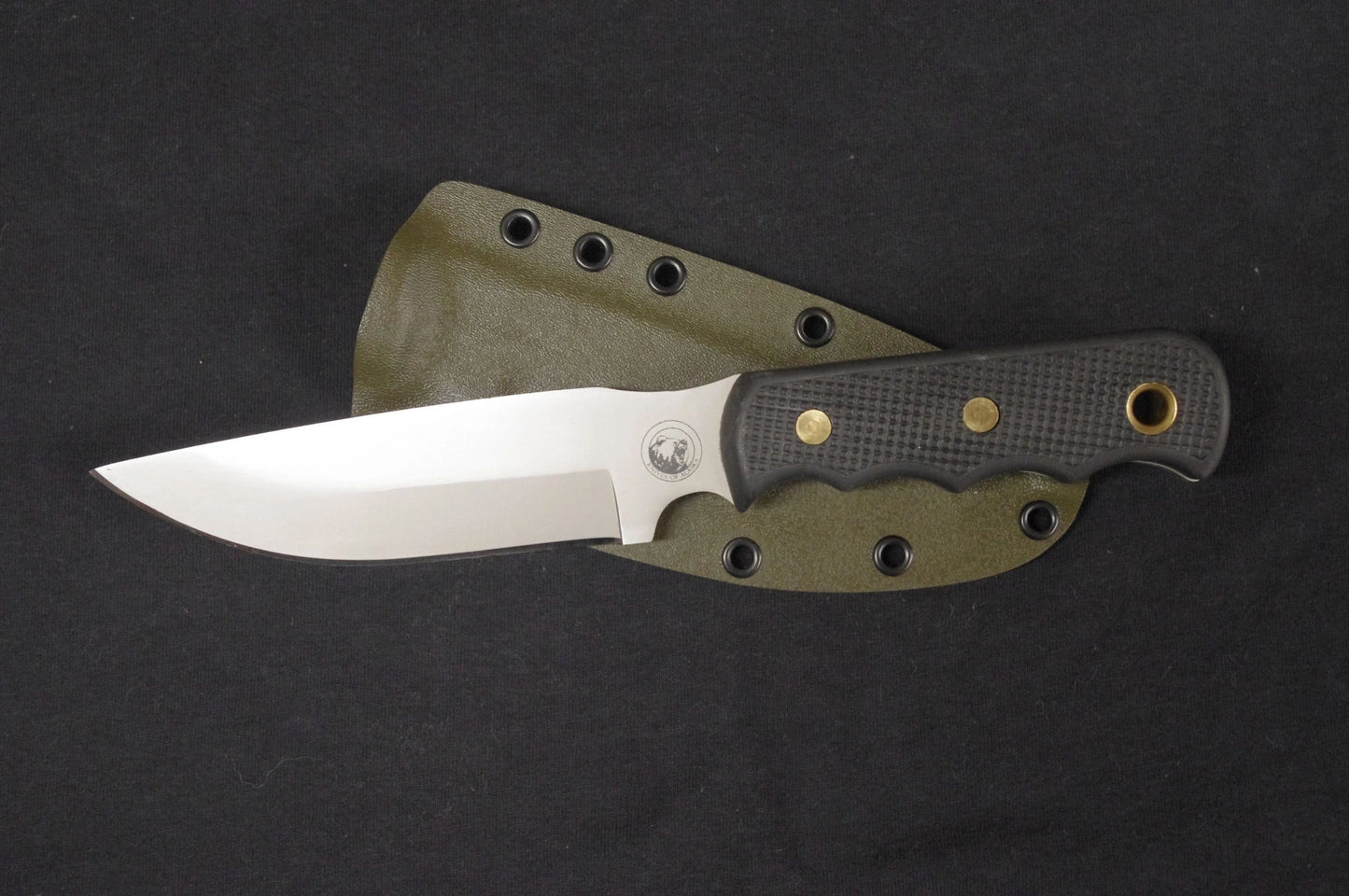 KNIVES OF ALASKA BUSH CAMP CUSTOM KYDEX RED HILL SHEATH (KNIFE NOT INCLUDED)