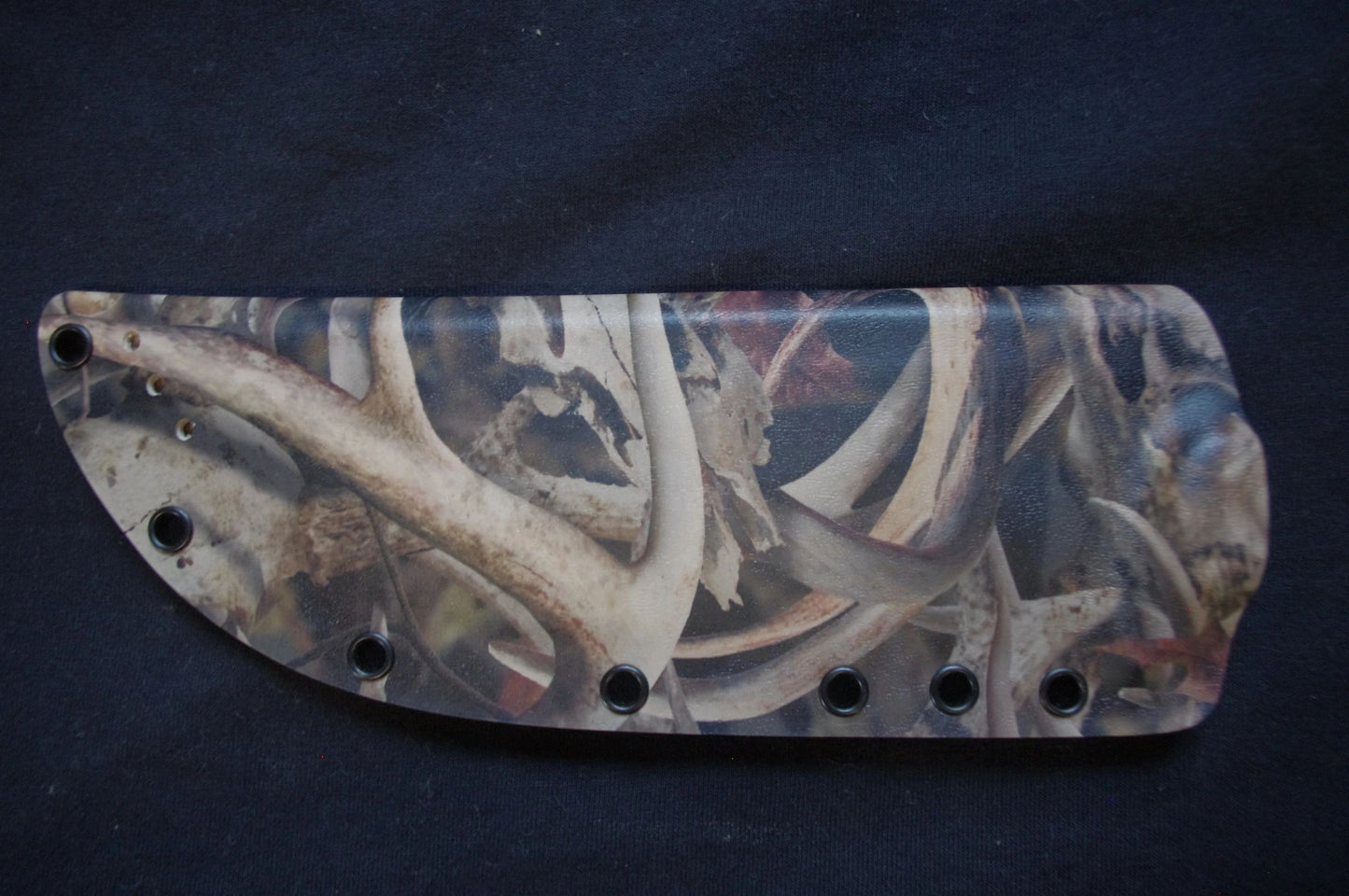 TOPS KNIVES BUSHCRAFTER KUKURI 7.0 CUSTOM KYDEX SHEATH WITH BLADE-TECH TEK-LOK BY RED HILL SHEATHS (Knife not included)