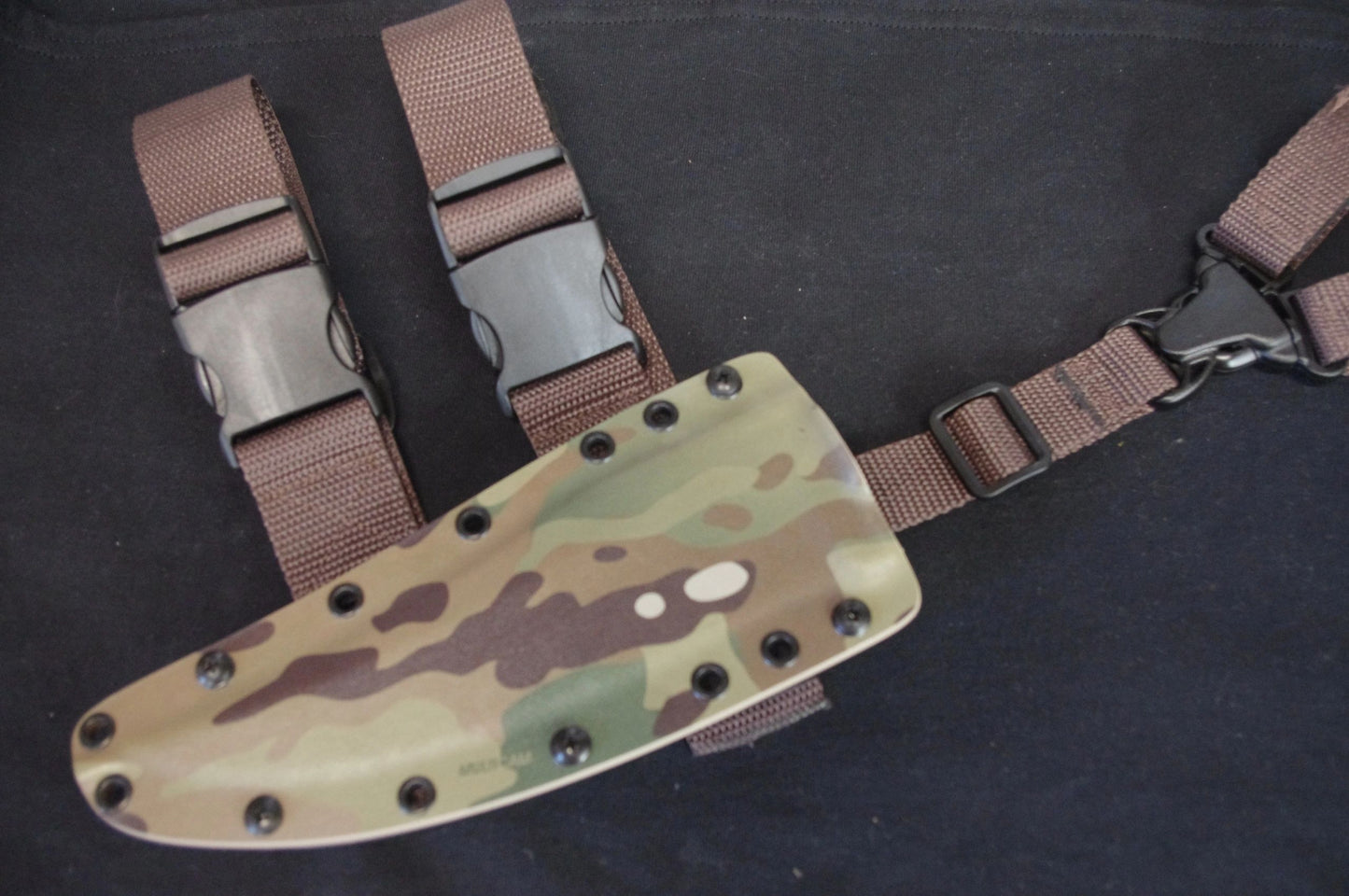 TOPS KNIVES PRATHER WAR BOWIE CUSTOM KYDEX SHEATH BUILT YOUR WAY (KNIFE NOT INCLUDED)