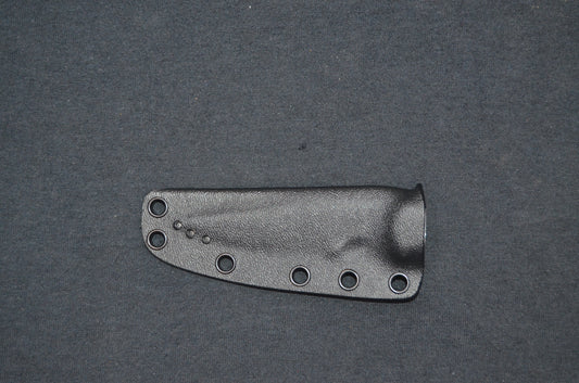 KNIVES OF ALASKA CUB BEAR CUSTOM BLACK FOLD-OVER KYDEX SHEATH BY RED HILL SHEATHS