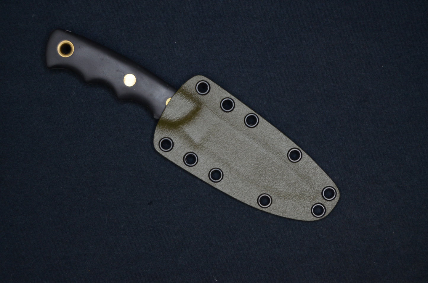 KNIVES OF ALASKA ALPHA WOLF CUSTOM OD 2-PIECE KYDEX SHEATH BY RED HILL SHEATHS