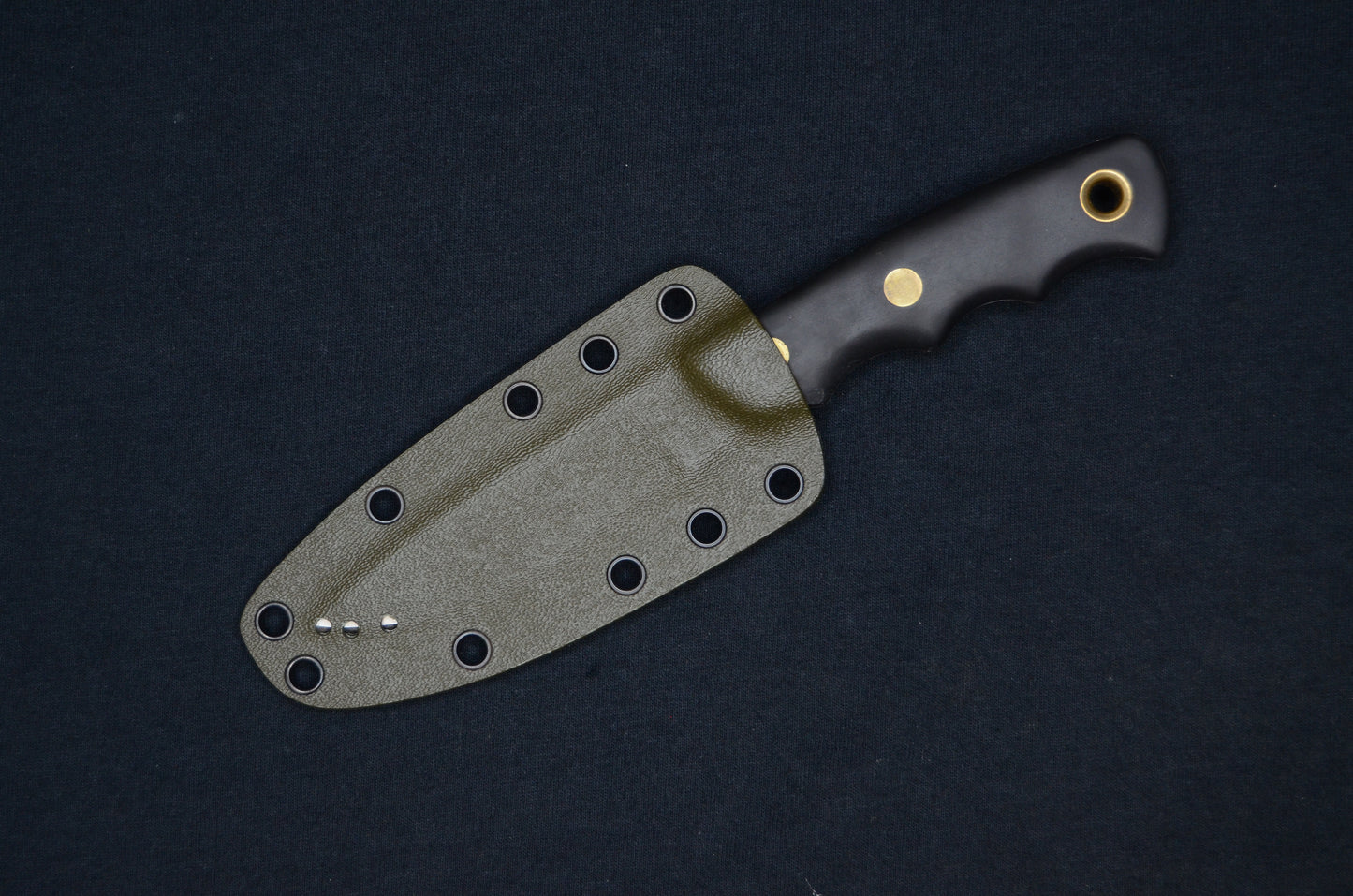 KNIVES OF ALASKA ALPHA WOLF CUSTOM OD 2-PIECE KYDEX SHEATH BY RED HILL SHEATHS