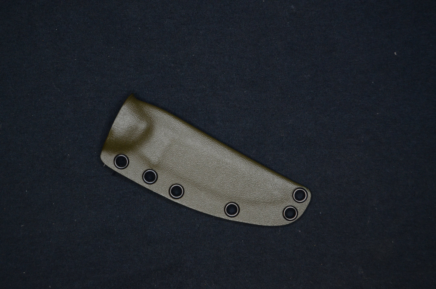 KNIVES OF ALASKA ALPHA WOLF CUSTOM OD GREEN FOLD-OVER KYDEX SHEATH BY RED HILL SHEATHS