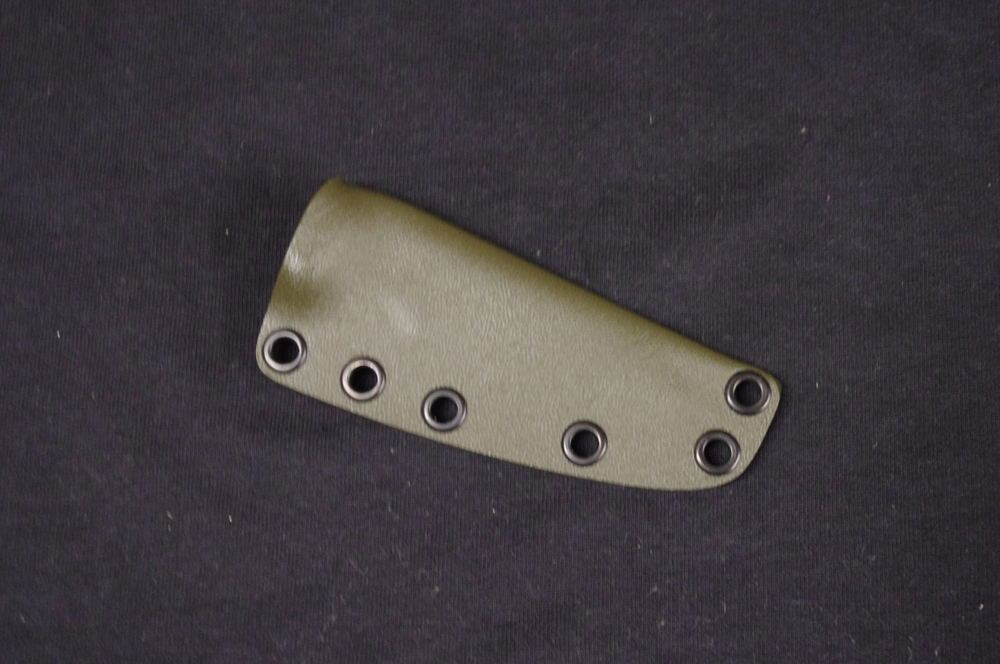 KNIVES OF ALASKA CUB BEAR CUSTOM OD GREEN FOLD-OVER KYDEX SHEATH BY RED HILL SHEATHS