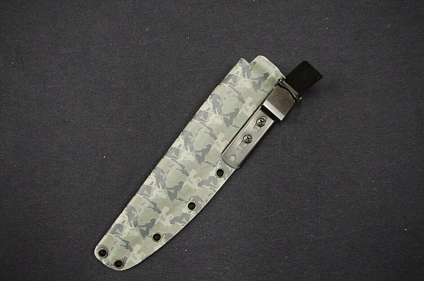 TOPS WILD PIG HUNTER CUSTOM KYDEX MINI GIRLZ SHEATH W/ ULTI CLIP BY RED HILL SHEATHS **NO KNIFE**