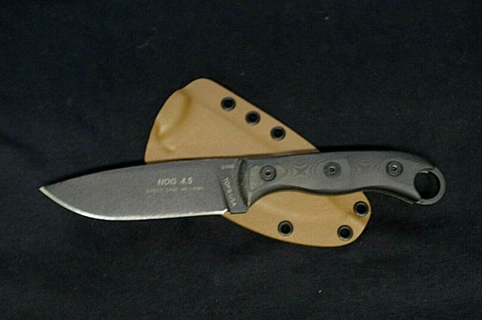 TOPS KNIVES HOG 4.5 CUSTOM .093 COYOTE BROWN KYDEX SHEATH BY RED HILL SHEATHS **KNIFE NOT INCLUDED**