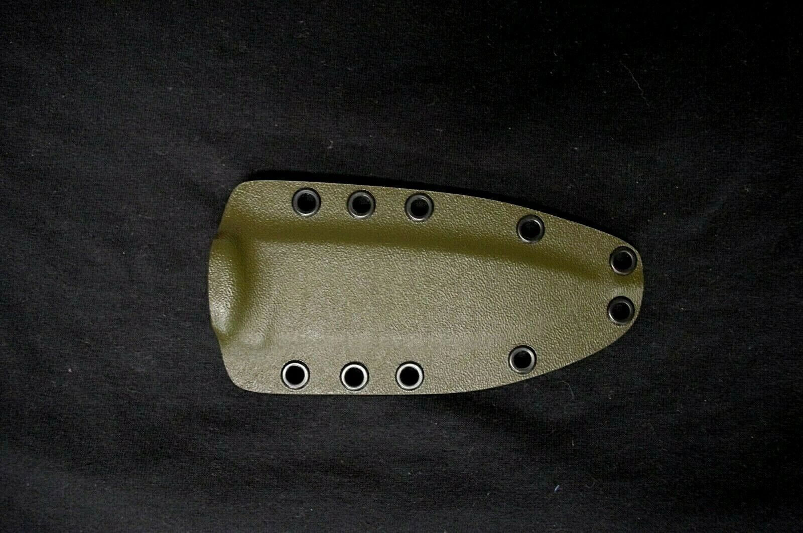 TOPS KNIVES HOG 4.5 CUSTOM .093 OD GREEN KYDEX SHEATH BY RED HILL SHEATHS **KNIFE NOT INCLUDED**