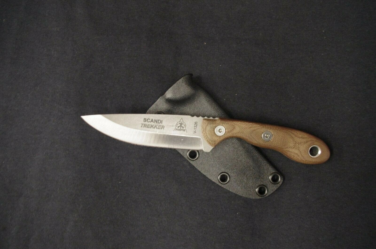 TOPS KNIVES SCANDI TREKKER CUSTOM KYDEX SHEATH BY RED HILL SHEATHS (KNIFE NOT INCLUDED)