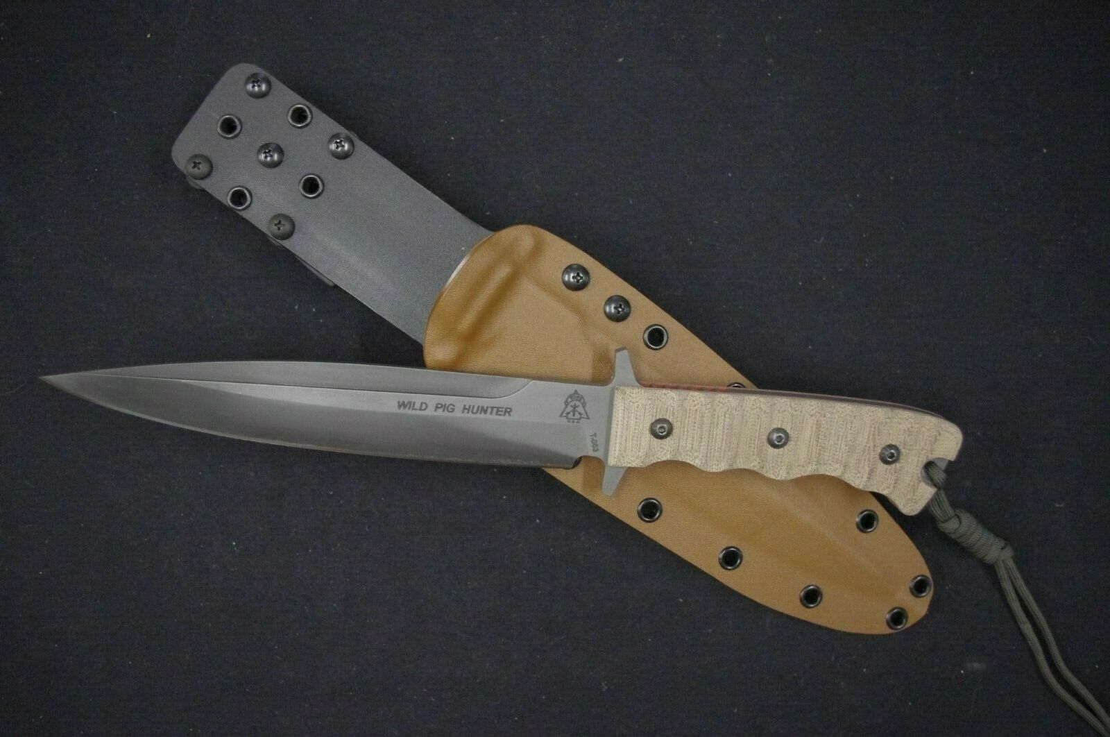 TOPS WILD PIG HUNTER CUSTOM KYDEX MINI GIRLZ SHEATH W/ ULTI CLIP BY RED HILL SHEATHS **NO KNIFE**