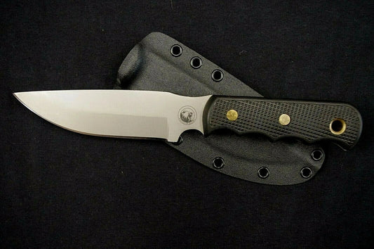 KNIVES OF ALASKA BUSH CAMP CUSTOM *LEFT HANDED* BLACK .093 KYDEX SHEATH BY RED HILL SHEATHS *KNIFE NOT INCLUDED*