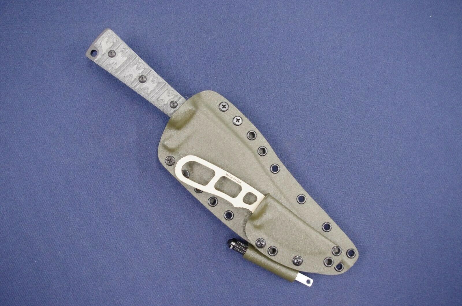 TOPS KNIVES PRATHER WAR BOWIE MULTICAM CUSTOM KYDEX SHEATH BY RED HILL ...