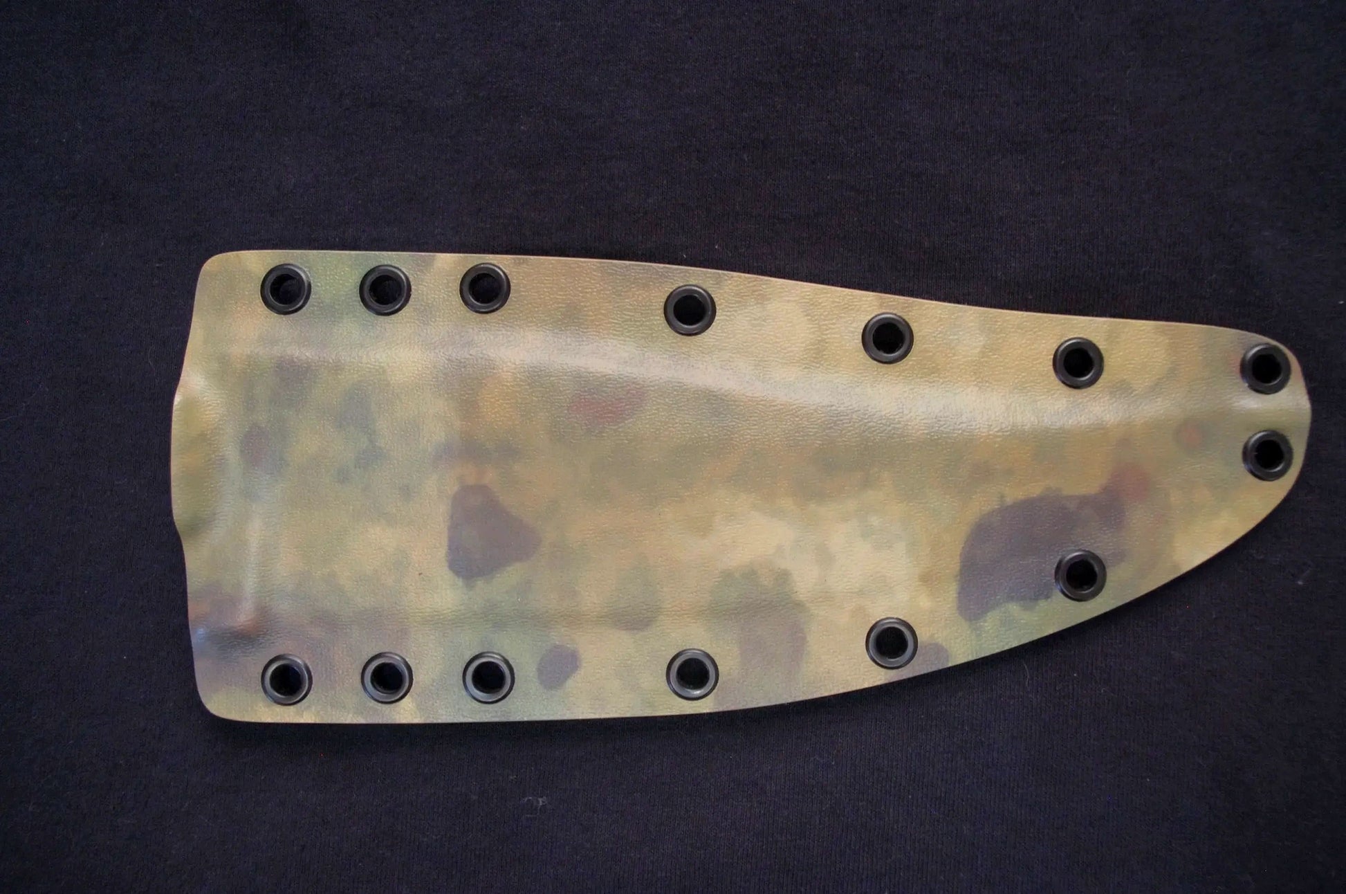 TOPS KNIVES PRATHER WAR BOWIE A-TACS FG CUSTOM KYDEX SHEATH BY RED HILL SHEATHS **NO KNIFE*