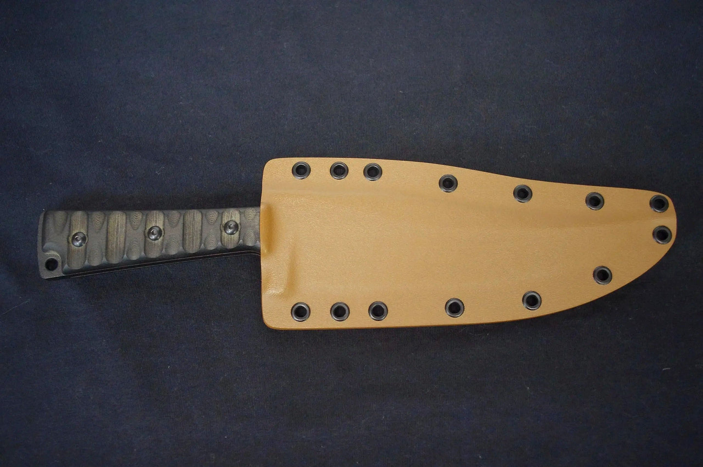 TOPS KNIVES PRATHER WAR BOWIE COYOTE BRN CUSTOM KYDEX SHEATH BY RED HILL SHEATHS **NO KNIFE*