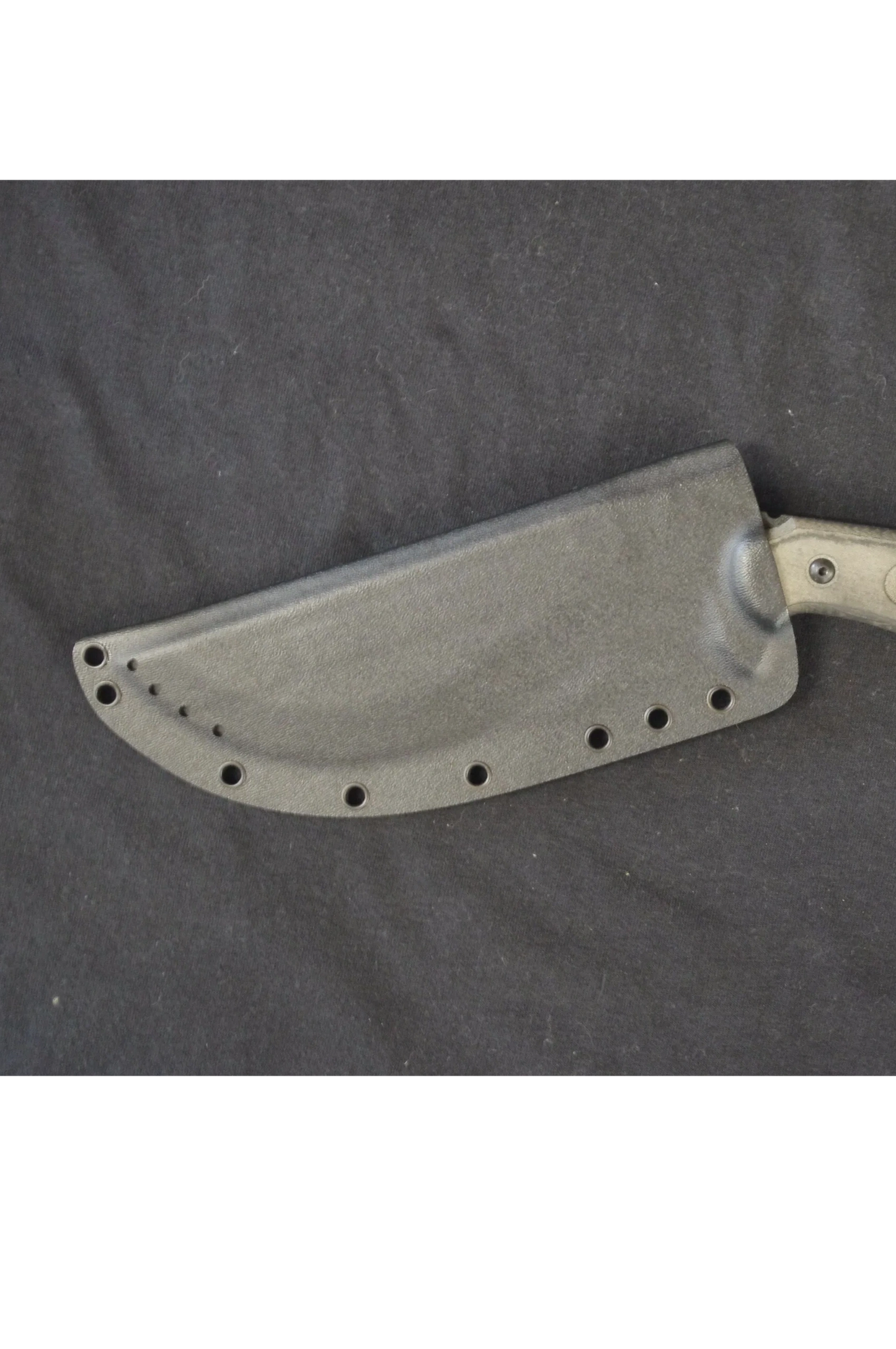 TOPS KNIVES BUSHCRAFTER KUKURI 7.0 CUSTOM KYDEX SHEATH BY RED HILL SHEATHS (Knife not included)