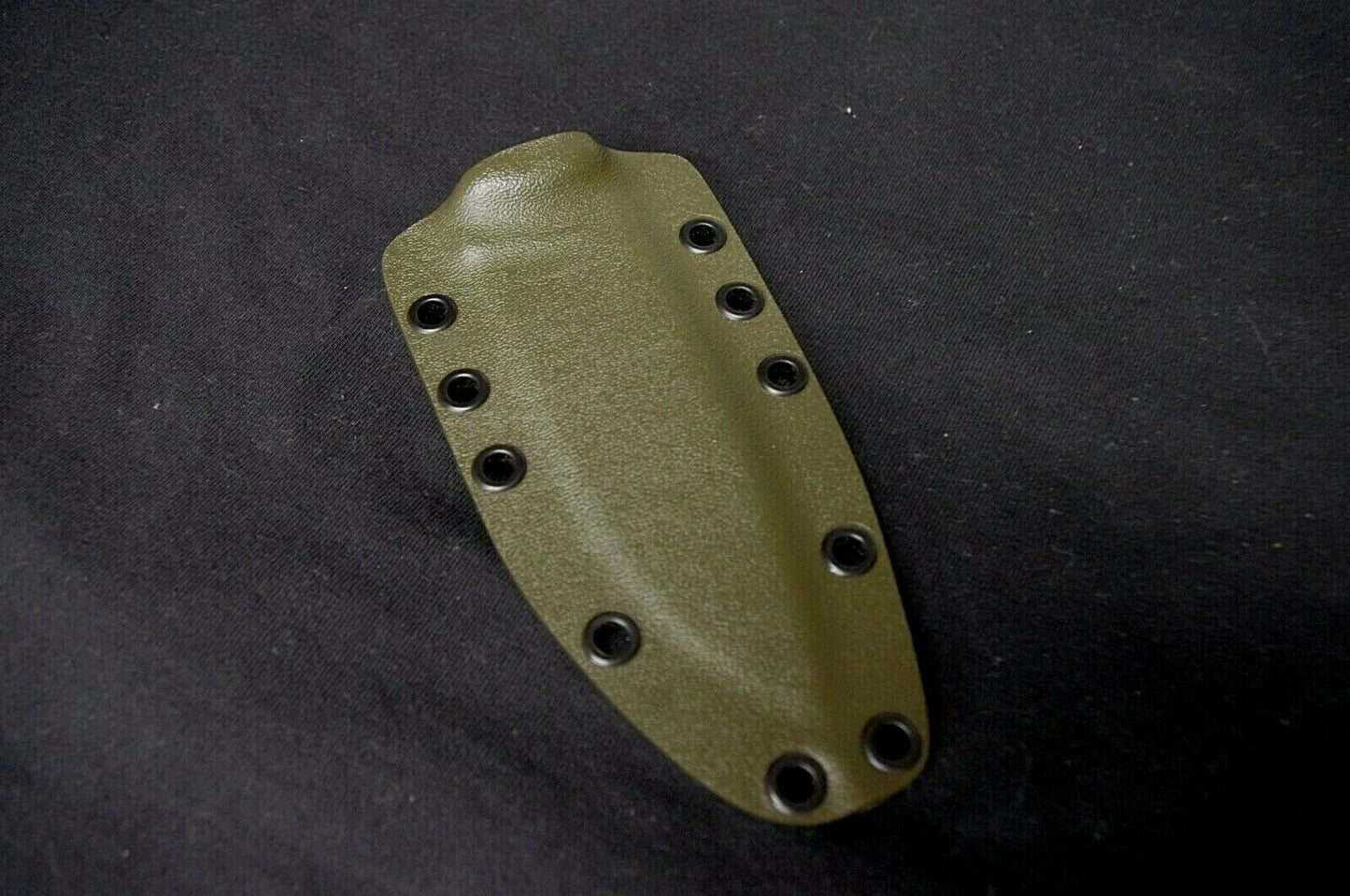 TOPS KNIVES HOG 4.5 CUSTOM .093 OD GREEN KYDEX SHEATH BY RED HILL SHEATHS **KNIFE NOT INCLUDED**