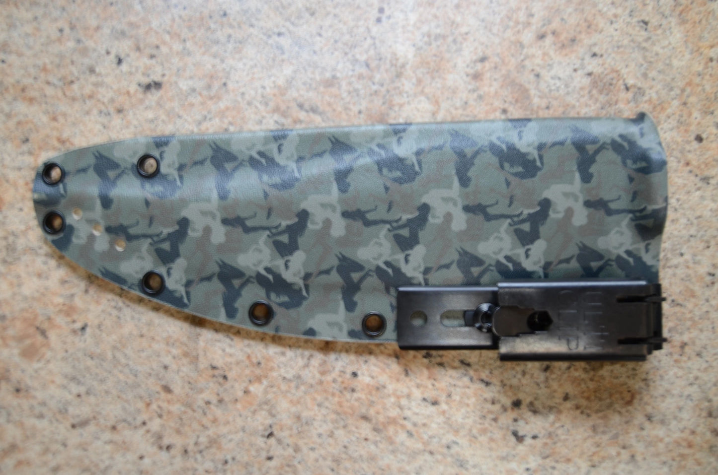 TOPS KNIVES PRATHER WAR BOWIE CUSTOM KYDEX SHEATH BUILT YOUR WAY (KNIFE NOT INCLUDED)
