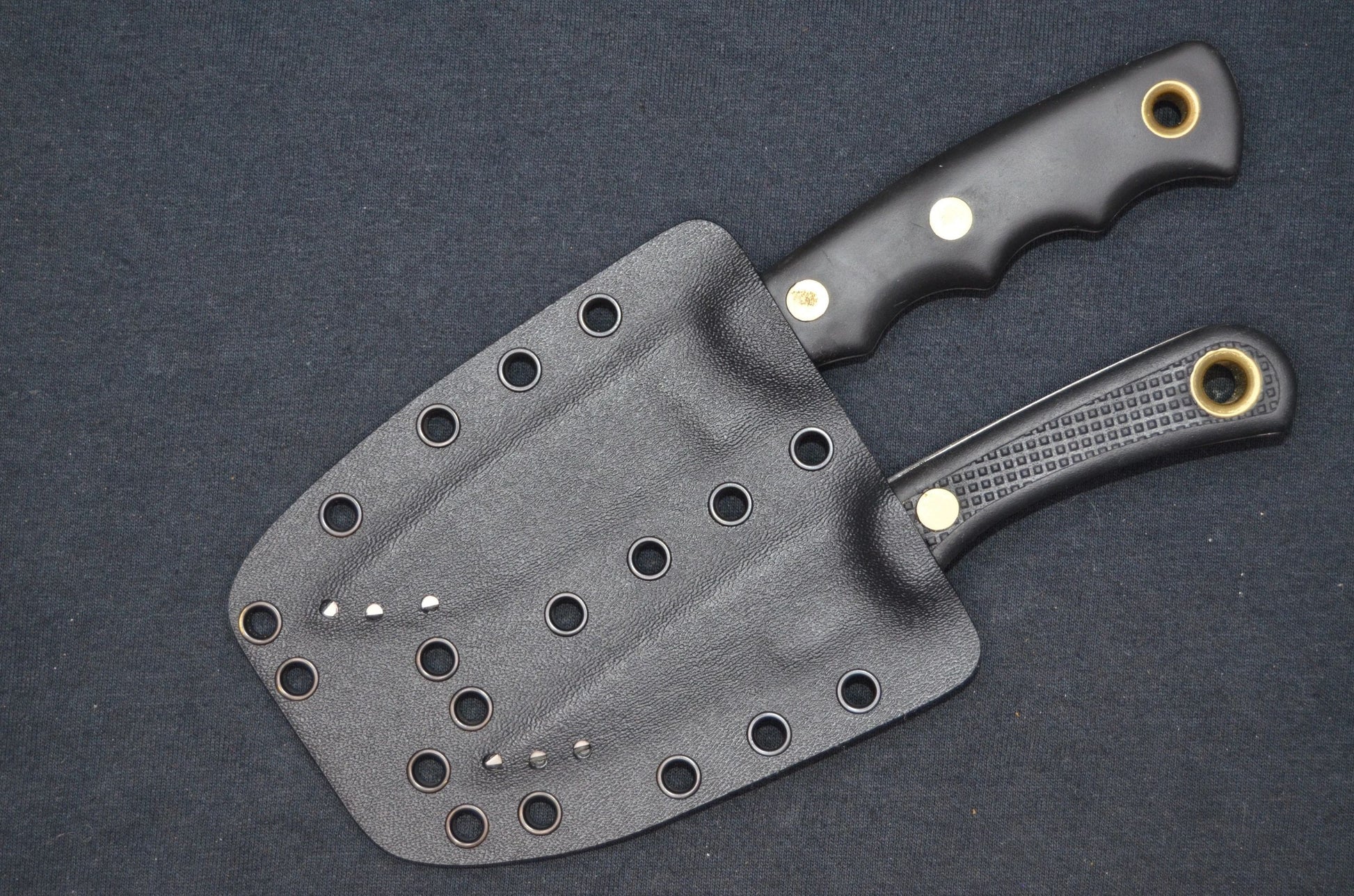 KNIVES OF ALASKA ALPHA WOLF & CUB BEAR COMBO CUSTOM KYDEX SHEATH BY RED HILL SHEATHS