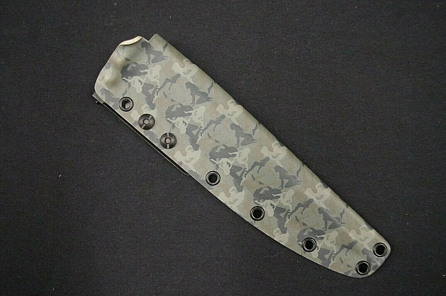 TOPS WILD PIG HUNTER CUSTOM KYDEX MINI GIRLZ SHEATH W/ ULTI CLIP BY RED HILL SHEATHS **NO KNIFE**