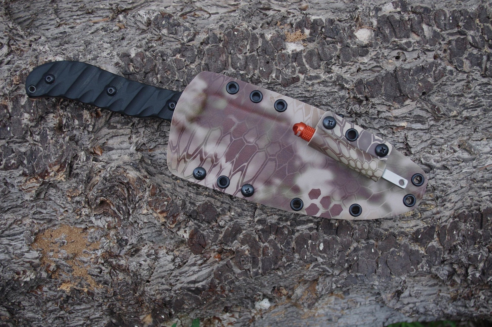 TOPS KNIVES SILENT HERO CUSTOM KYDEX SHEATH BUILT YOUR WAY (KNIFE NOT INCLUDED)