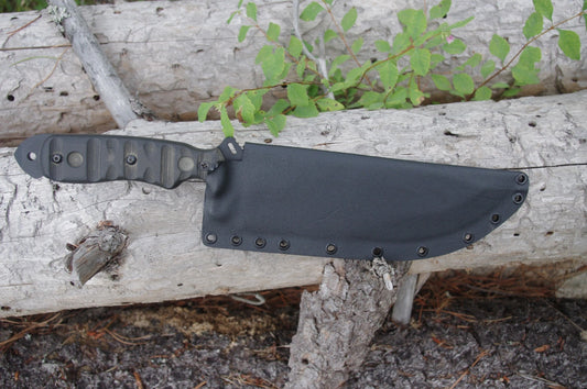 TOPS KNIVES SXB SKULLCRUSHER X-TREME BLADE CUSTOM KYDEX SHEATH BY RED HILL SHEATHS