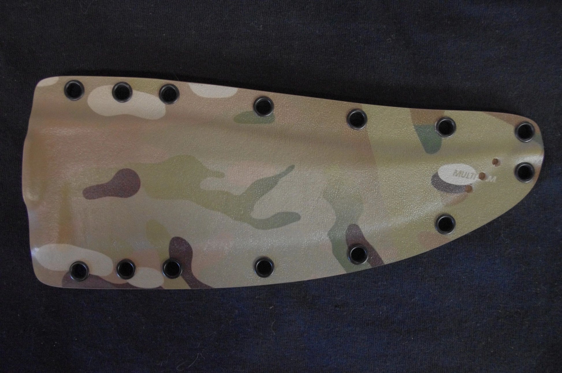 TOPS KNIVES PRATHER WAR BOWIE MULTICAM CUSTOM KYDEX SHEATH BY RED HILL SHEATHS **NO KNIFE*